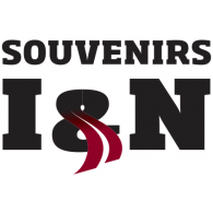 Souvenirs I&N logo vector logo
