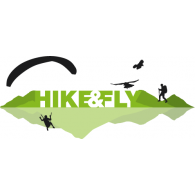 Hike-and-Fly logo vector logo