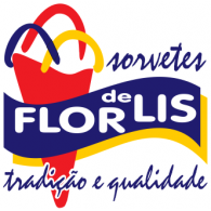 Sorvetes Flor de Lis logo vector logo
