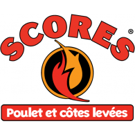 Scores logo vector logo