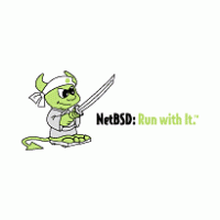 NetBSD logo vector logo