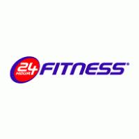24 Hour Fitness logo vector logo