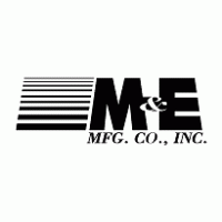 M&E MFG logo vector logo