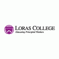 Loras College logo vector logo