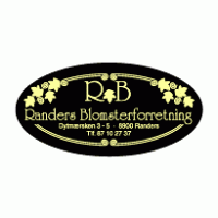 Randers Blomsterforretning logo vector logo