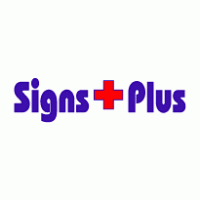 Signs Plus logo vector logo