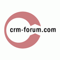 crm-forum.com logo vector logo