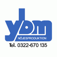 YBM Event Marketing logo vector logo