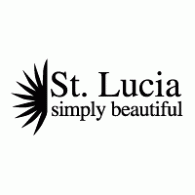 St. Lucia Simply Beautiful logo vector logo