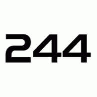 244 logo vector logo