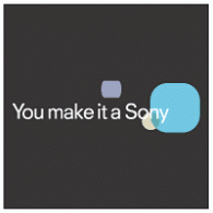 You make it a Sony logo vector logo