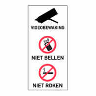 Videobewaking – Niet Bellen Niet Roken logo vector logo
