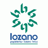 Lozano logo vector logo