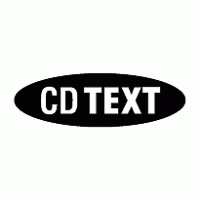 CD Text logo vector logo