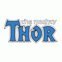 The Mighty Thor logo vector logo