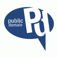 Public Domain logo vector logo