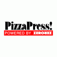 PizzaPress! logo vector logo
