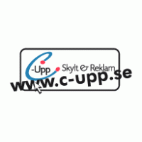 C-Upp Skylt & Reklam AB logo vector logo