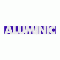 Aluminic logo vector logo