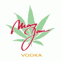 Mary Jane Vodka logo vector logo