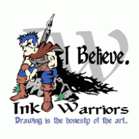 Ink Warriors logo vector logo