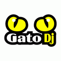 Gato Dj logo vector logo