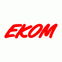 Ekom logo vector logo
