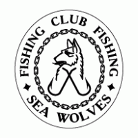 Fishing Club Sea Wolves logo vector logo