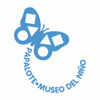 Papalote Museo del Nino logo vector logo