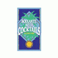 69 Cocktails logo vector logo