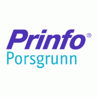 Prinfo Porsgrunn logo vector logo