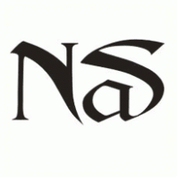 Nas logo vector logo