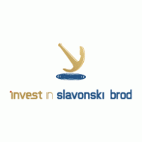 Invest in Slavonski Brod logo vector logo