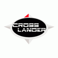 Cross Lander logo vector logo