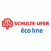 Schulte-Ufer eco line logo vector logo