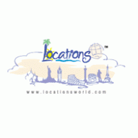 Locations logo vector logo