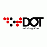 DOT estudio gráfico logo vector logo