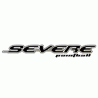 Severe Paintball logo vector logo
