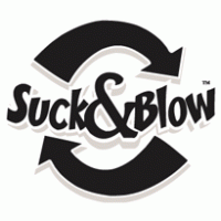 Suck and Blow logo vector logo