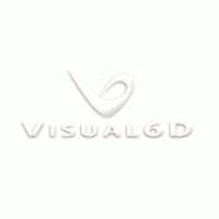 Visual6D logo vector logo