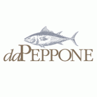 da Peppone logo vector logo