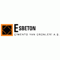 Esbeton A.S. logo vector logo