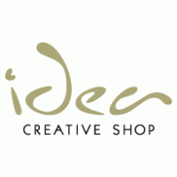 idea creative shop logo vector logo