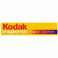 KODAK express digital solutions logo vector logo