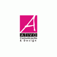 Ativo Comunicação e Design logo vector logo