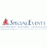Special Events logo vector logo