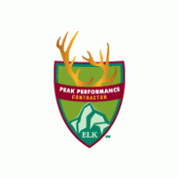 Elk Peak Performance Contractor logo vector logo