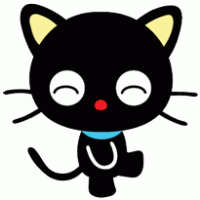 chococat feliz logo vector logo