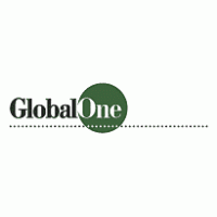 GlobalOne logo vector logo
