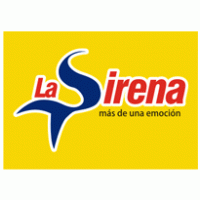 La Sirena logo vector logo